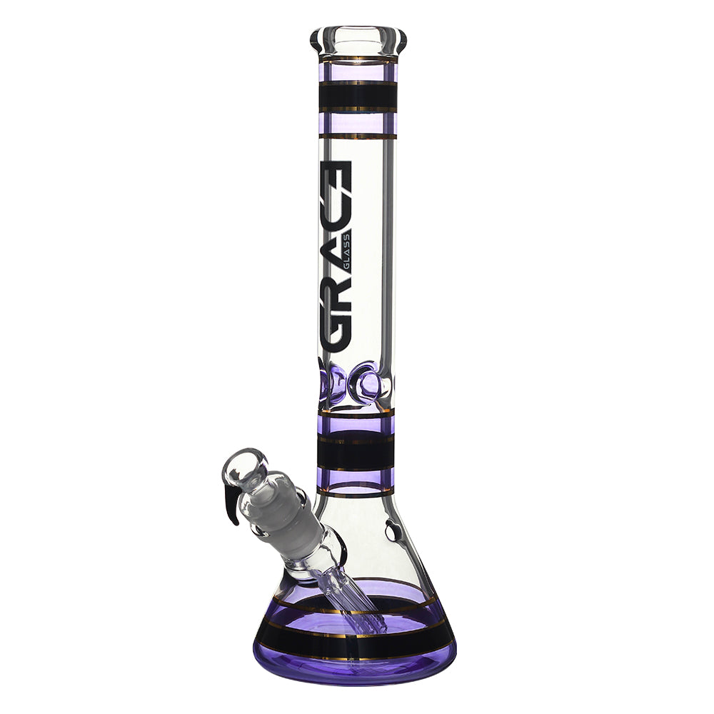 GRACE GLASS - Striped Series - Bong - 32cm / 29.2mm
