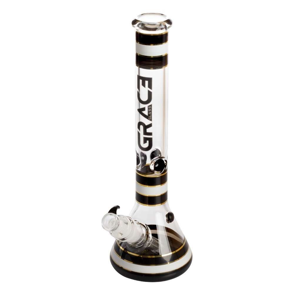 GRACE GLASS - Striped Series - Bong - 32cm / 29.2mm