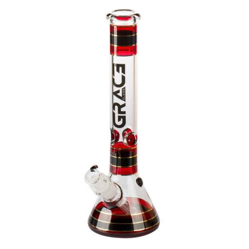 GRACE GLASS - Striped Series - Bong - 32cm / 29.2mm